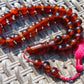 48 gr Hand Tasbih 36 Beads 12 mm Mesbah Rosary Indonesian White Amber for Healing FR1