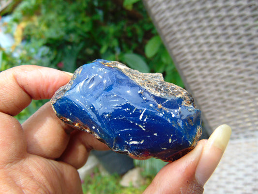 31 gram Rough Raw Indonesian Blue Amber for Healing AGRB127