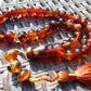 49 gr Hand Tasbih 36 Beads 12 mm Mesbah Rosary Indonesian Amber for Healing FR2