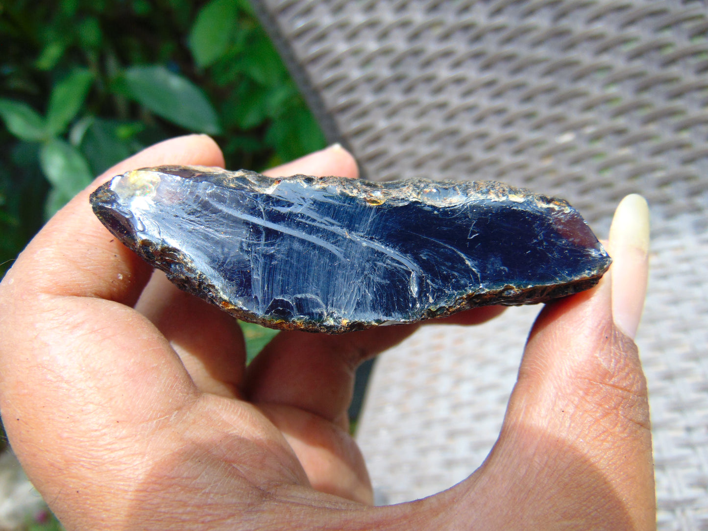 45 gram Rough Raw Indonesian Blue Amber for Healing AGRB149