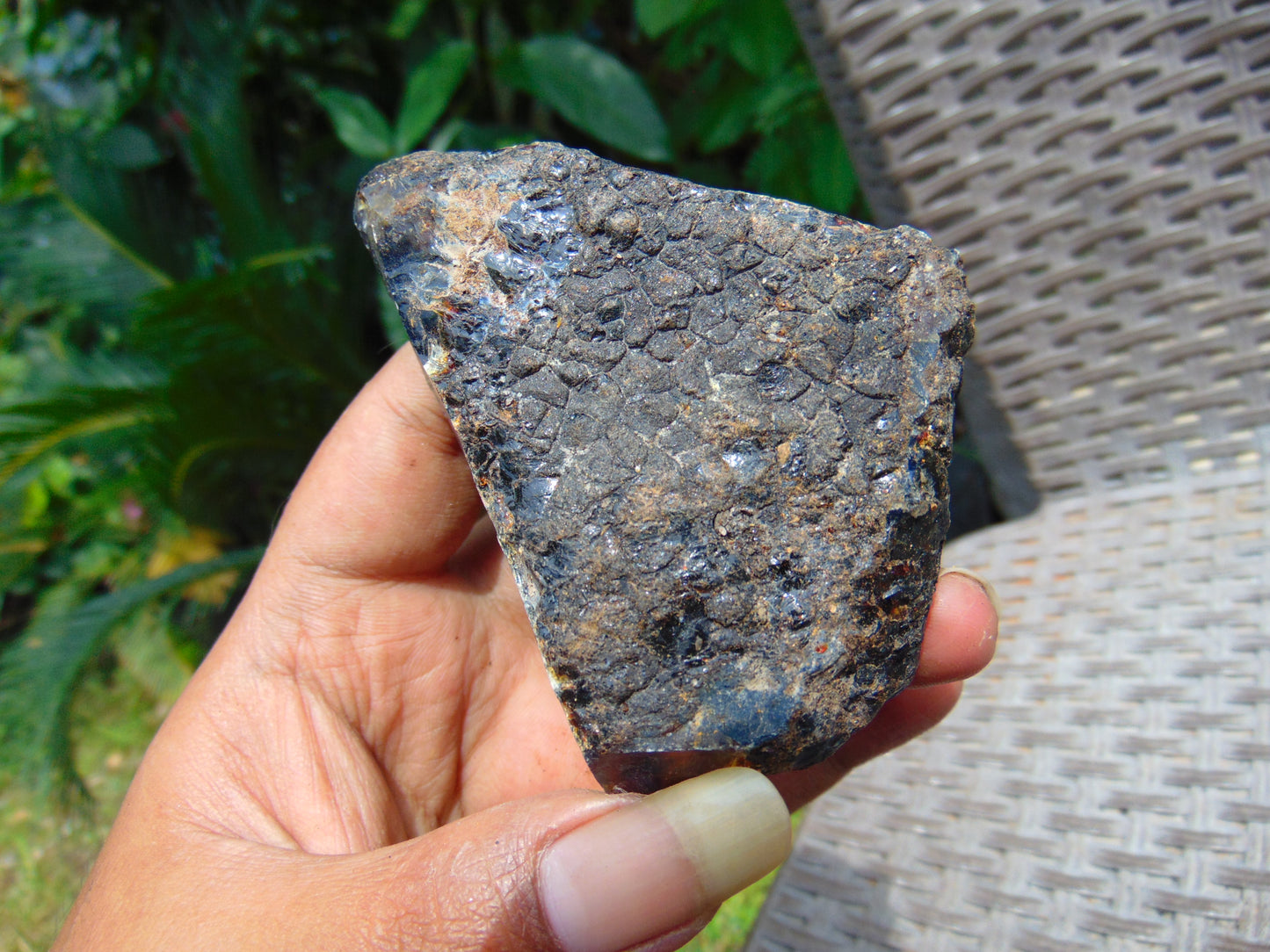 45 gram Rough Raw Indonesian Blue Amber for Healing AGRB149