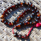 28 gr Hand Tasbih 36 Beads 10 mm Mesbah Rosary Indonesian Dark Red Amber for Healing FR14