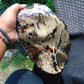 8180 gram Big Full Polished 27x23x17 cm Indonesia Green Amber for Healing ML57