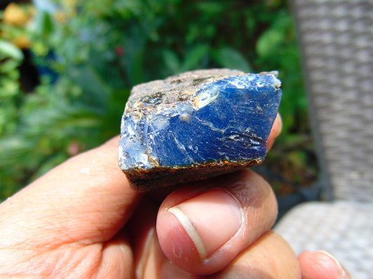 17 gram Rough Raw Indonesian Blue Amber for Healing AGRB117
