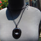 15 gr Donut Pendant Indonesian Crsytal Amber for Healing 26Y117