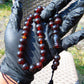 49 gr Hand Tasbih Mesbah Rosary 36 Beads 12 mm Indonesian Cherry Red Amber for Healing TB13i16