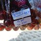 49 gr Hand Tasbih Mesbah Rosary 36 Beads 12 mm Indonesian Red Crystal Amber for Healing TB13i21
