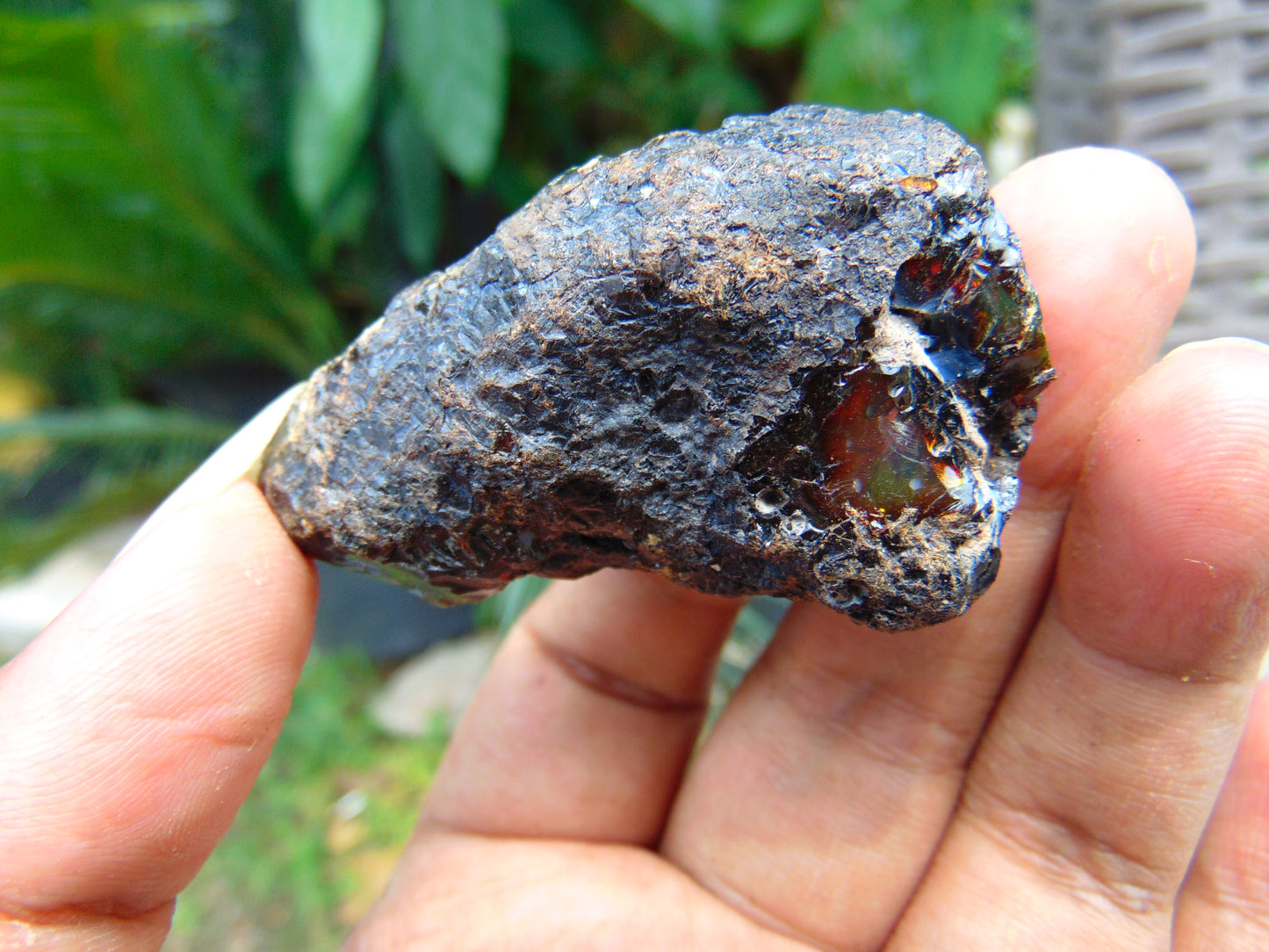15 gram Rough Raw Indonesian Blue Amber for Healing AGRB111