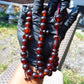 67 gram Tasbih Mesbah Rosary 36 Beads 14 mm Indonesian Cherry Red Amber for Healing TB13i13