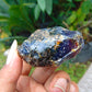 32 gram Rough Raw Indonesian Purple Blue Amber for Healing AGRB109