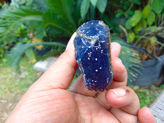 32 gram Rough Raw Indonesian Purple Blue Amber for Healing AGRB109