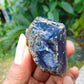 32 gram Rough Raw Indonesian Purple Blue Amber for Healing AGRB109