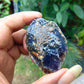 32 gram Rough Raw Indonesian Purple Blue Amber for Healing AGRB109