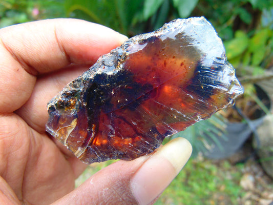 21 gram Rough Raw Indonesian Blue Amber for Healing AGRB126