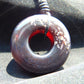 19 gr Donut Pendant Indonesian Purple Blue Amber for Healing 26Y111