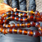 50 gr Hand Tasbih Mesbah Rosary 36 Beads 12 mm Indonesian Yellow Blue Amber for Healing TB13i18