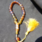 38 gr Komboloi Rosary 22 Beads 12x12 mm Indonesian Blue Amber for Healing TU14
