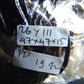 19 gr Donut Pendant Indonesian Purple Blue Amber for Healing 26Y111