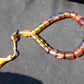 38 gr Komboloi Rosary 22 Beads 12x12 mm Indonesian Blue Amber for Healing TU14