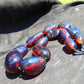 149 gr 13 beads Big Necklace Indonesian blue Amber for Healing FRN16