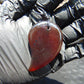 Natural Indonesian Amber Pendant Magatama, 12,8 gram Amber Comma Pendant,Unique Statement Gift for Men Women 26N33