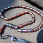 56 gr Komboloi Rosary 33+2 Beads 10x16 mm Indonesian Yellow Red Amber for Healing TU2