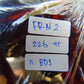 226 gr 11 beads Big Necklace Indonesian blue Amber for Healing FRN2
