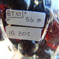 56 gr hand Tasbih 17 Beads 18 mm Indonesian Black Blue Amber for Healing BT10