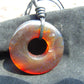 14 gr Donut Pendant Indonesian Blue Amber for Healing 26N39
