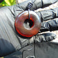 14 gr Donut Pendant Indonesian Blue Amber for Healing 26N39