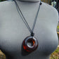14 gr Donut Pendant Indonesian Blue Amber for Healing 26N39