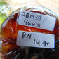 14 gr Donut Pendant Indonesian Blue Amber for Healing 26N39