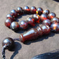 53 gr Hand Tasbih 17 Beads 18 mm Indonesian Dark Red Amber for Healing BT5