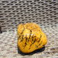 237 gram Polished Indonesia Yellow Fragrance Amber for Healing K611