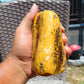237 gram Polished Indonesia Yellow Fragrance Amber for Healing K611