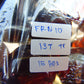 137 gr 15 beads Big Necklace Indonesian blue Amber for Healing FRN10