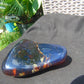 305 gram Blue polished Indonesian  Amber for Healing AR159