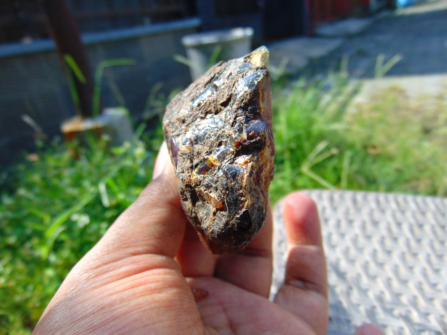 39 gram Rough Raw Indonesian Blue Amber for Healing RBAR77