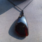 27 gr Big Pendant Indonesian Purple Red Amber for Healing PEY44