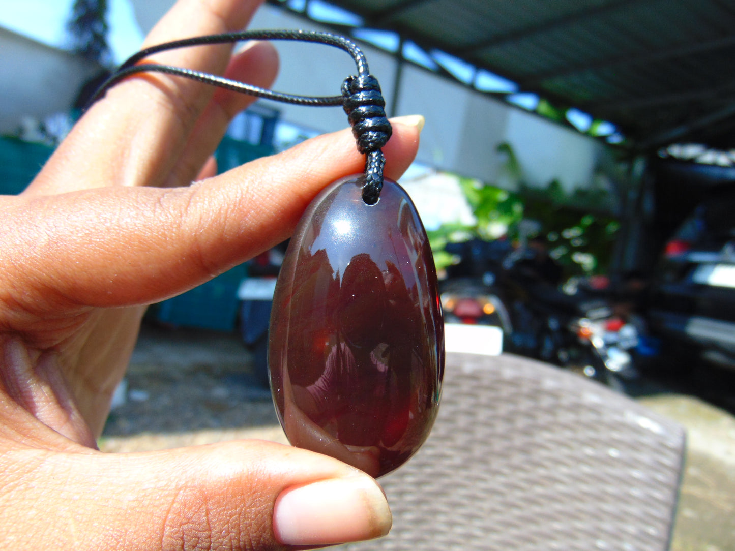 19.99 gr Pendant 50x28x24 mm Indonesian Amber for Healing Y61