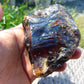 138 gram Rough Raw Indonesian Blue Amber for Healing AGRB96
