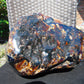 9805 gram full polished 29x27x22 cm Indonesian Zebra Blue Amber for Healing ML58
