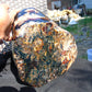 9805 gram full polished 29x27x22 cm Indonesian Zebra Blue Amber for Healing ML58