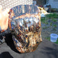 9805 gram full polished 29x27x22 cm Indonesian Zebra Blue Amber for Healing ML58