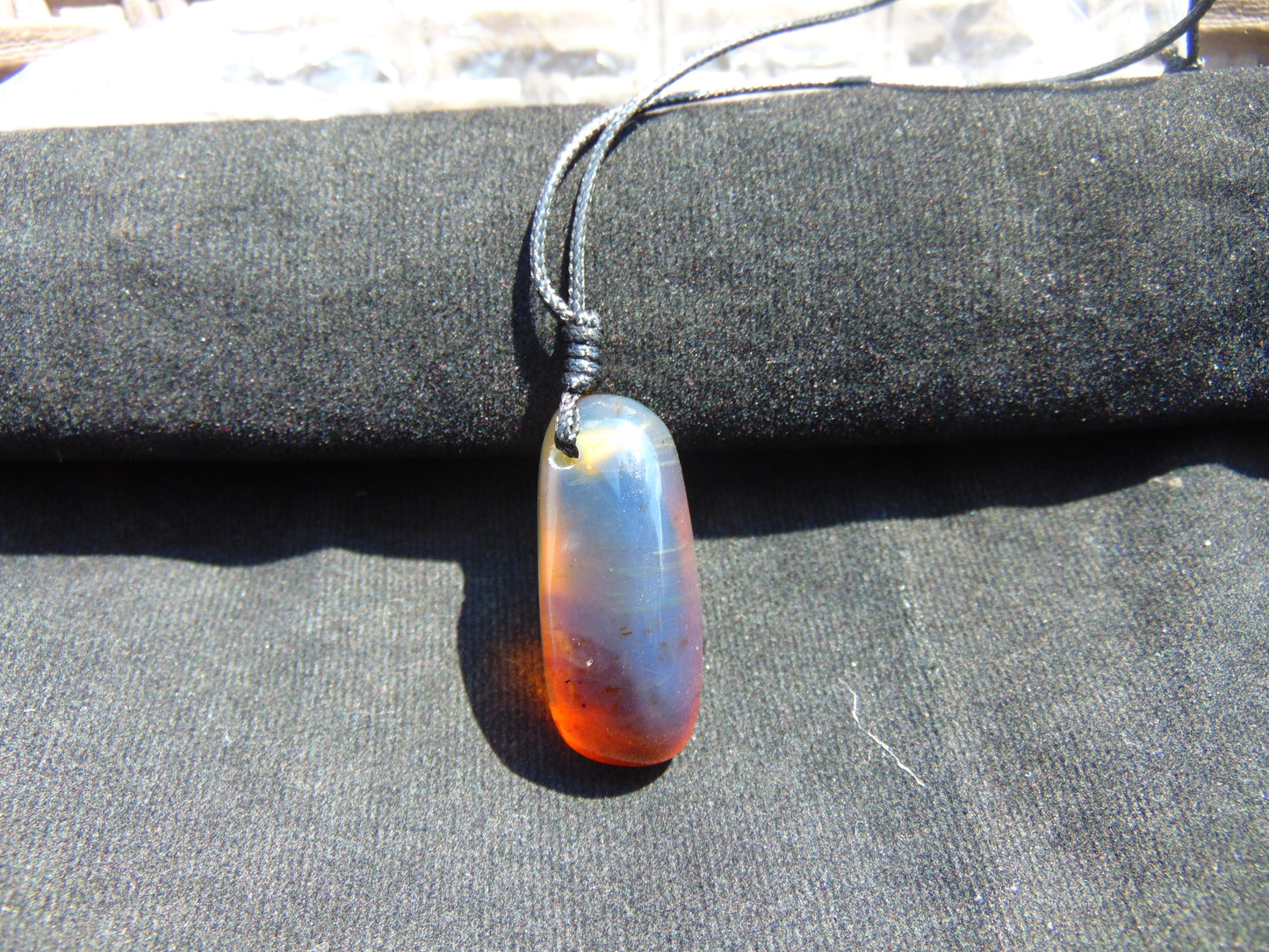 6 gram Pendant Indonesian Blue Amber for Healing P479