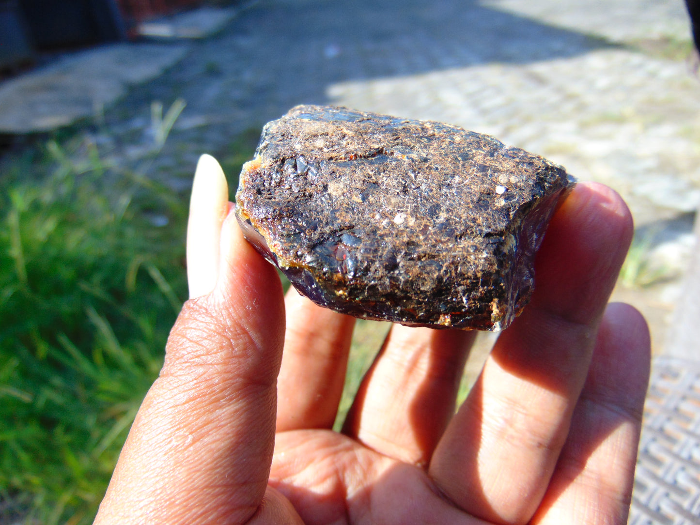 55 gram Rough Raw Indonesian Blue Amber for Healing AGRB108