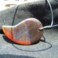 Natural Indonesian Amber Pendant Magatama, 7 gram Amber Comma Pendant,Unique Statement Gift for Men Women 26A57