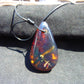 13 gram Teardrop Pendant Indonesian Blue Amber for Healing 26A344