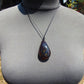 13 gram Teardrop Pendant Indonesian Blue Amber for Healing 26A344