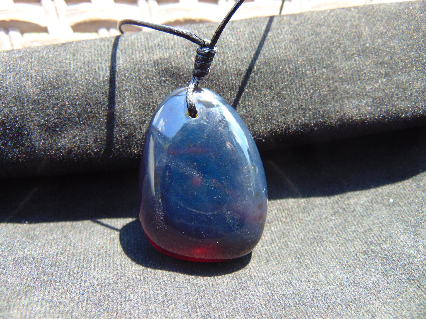 11 gram Pendant Indonesian Blue Amber for Healing 26A338